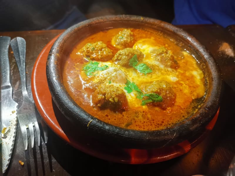 Tagine kefta oeuf  - Villa Mimouna, Paris