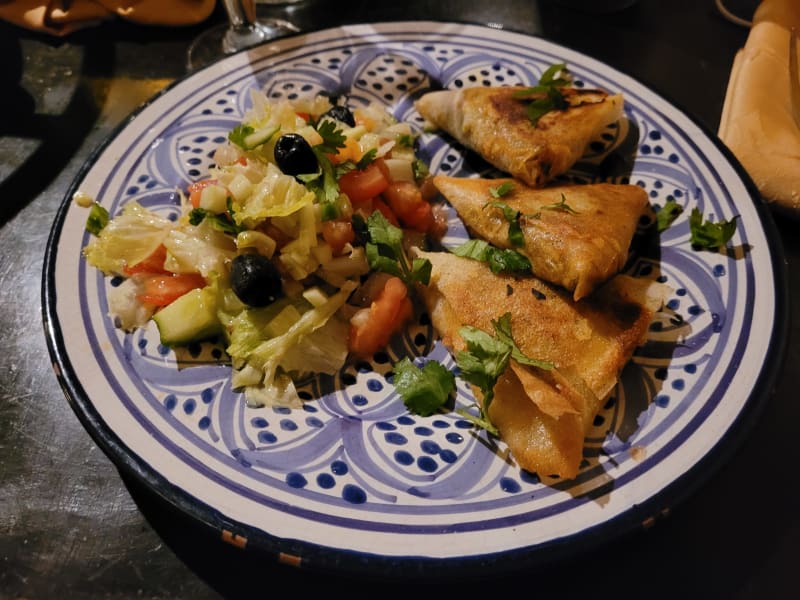 Briouate Viande Hachée - Villa Mimouna, Paris