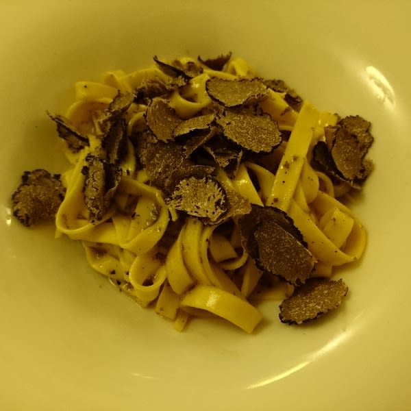 Tagliatelle al tartufo nero - La Rosetta, Perugia