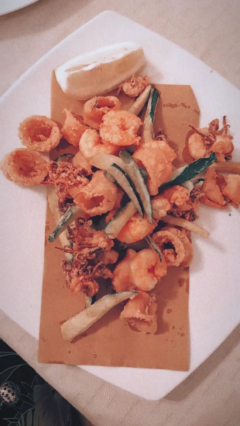 Fritto calamari e zucchine - L'Artista del Gusto, Milan