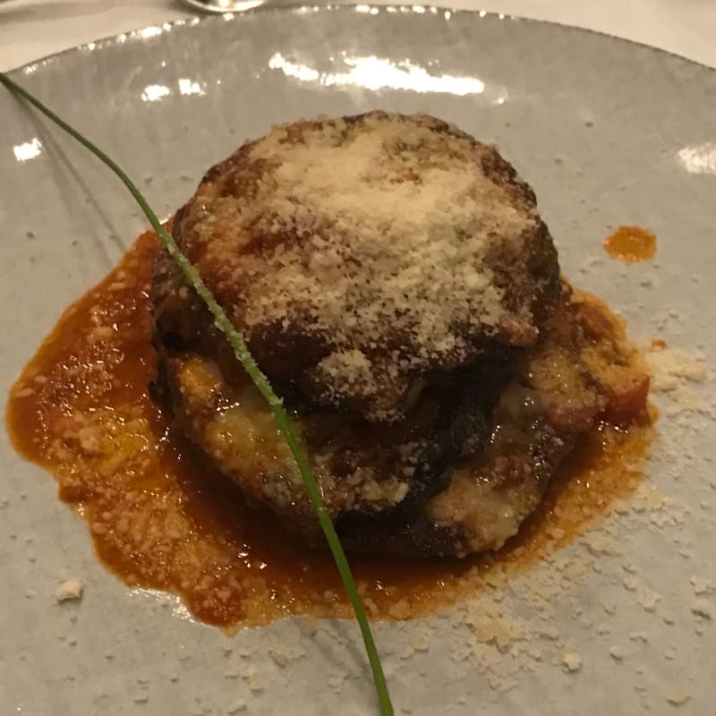 Aubergines parmesan - Ristorante Del Pozzo, Vincennes