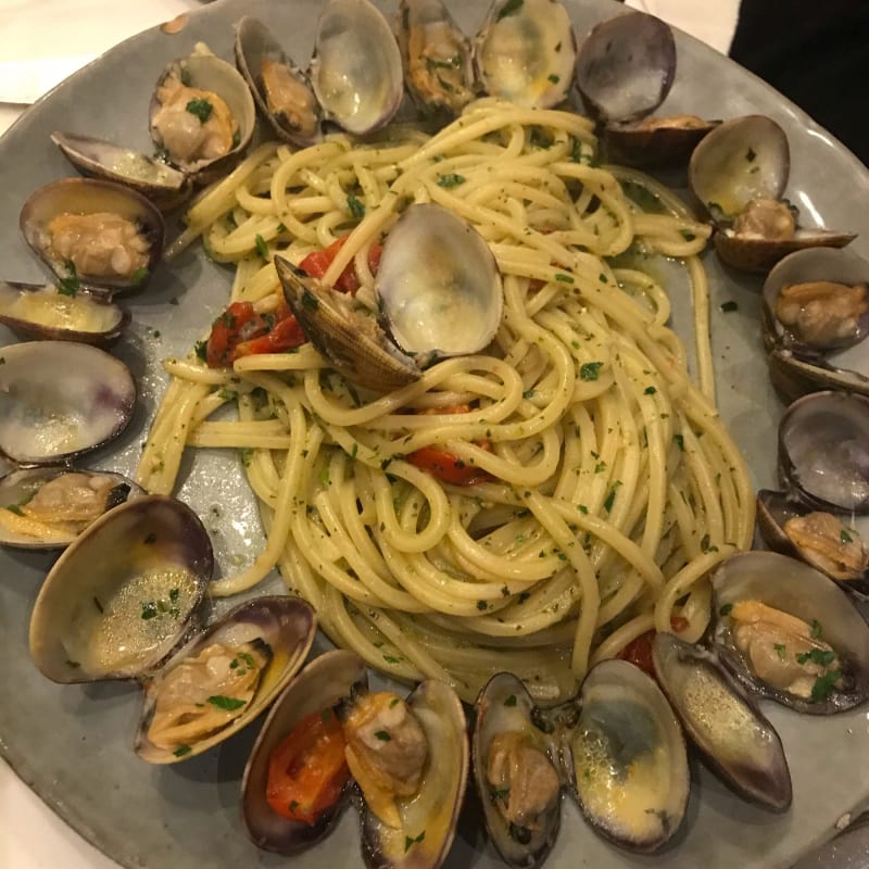 Spaghettis vongole - Ristorante Del Pozzo, Vincennes