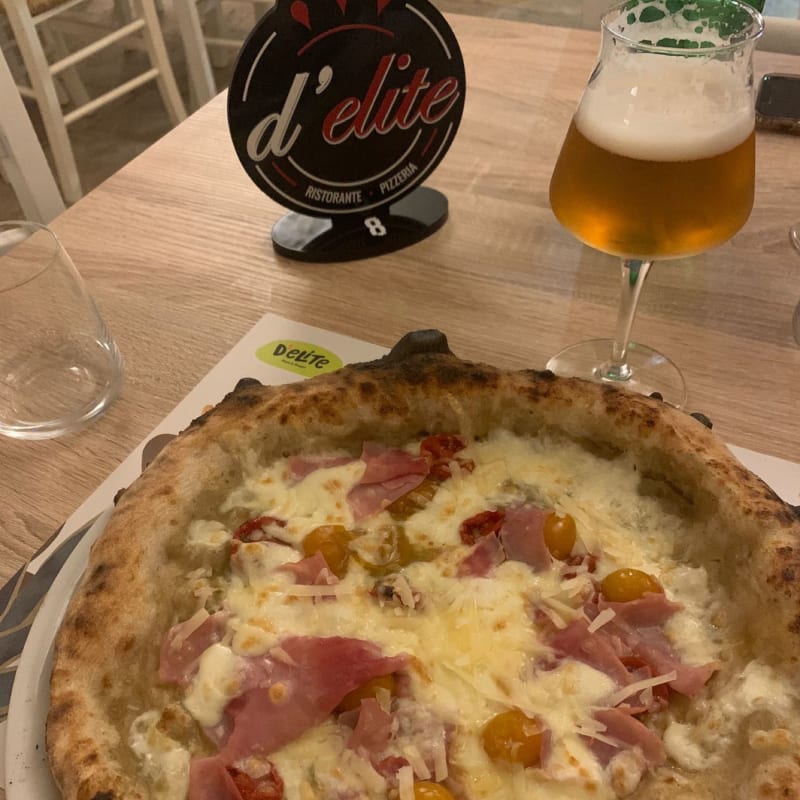 Pizza cotto vellutata di melanzane e fiordilatte - D'Elite