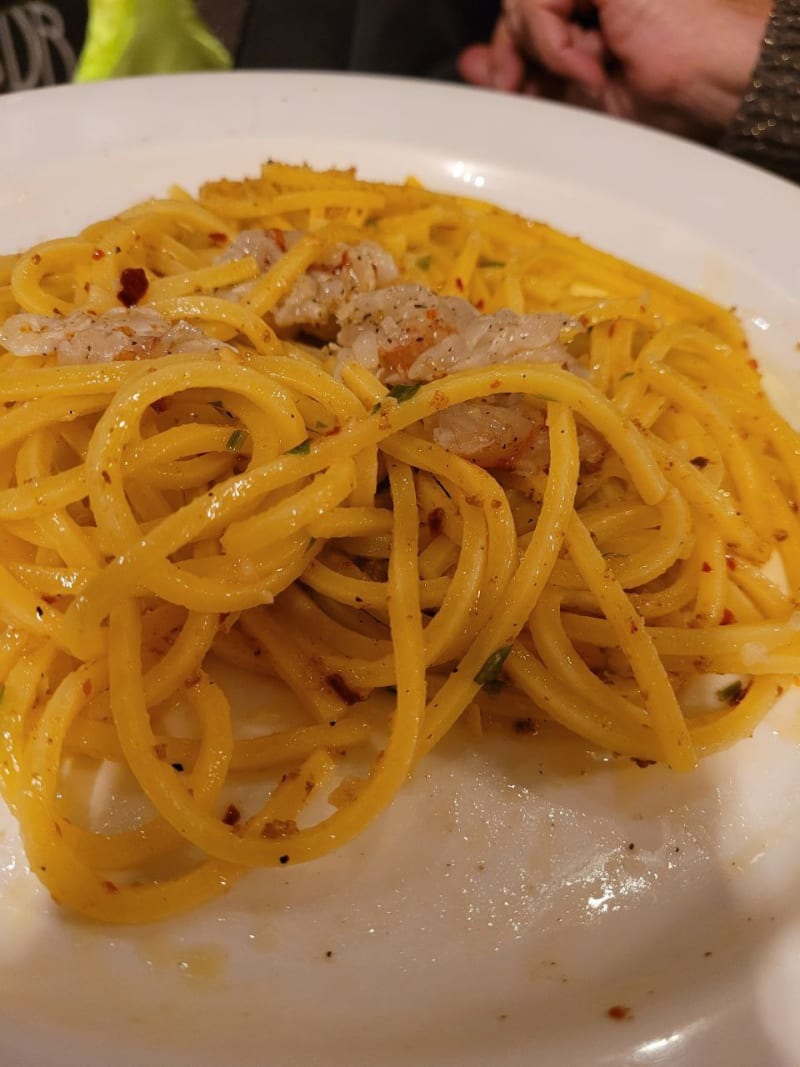 Spaghetti con battuta di gamberi - Veneto's, Vicenza