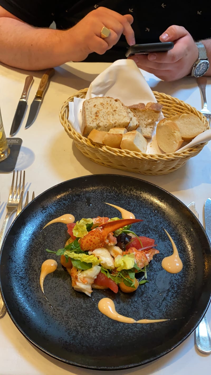 Voorgerecht kreeft - Fletcher Hotel-Restaurant Oud London, Zeist