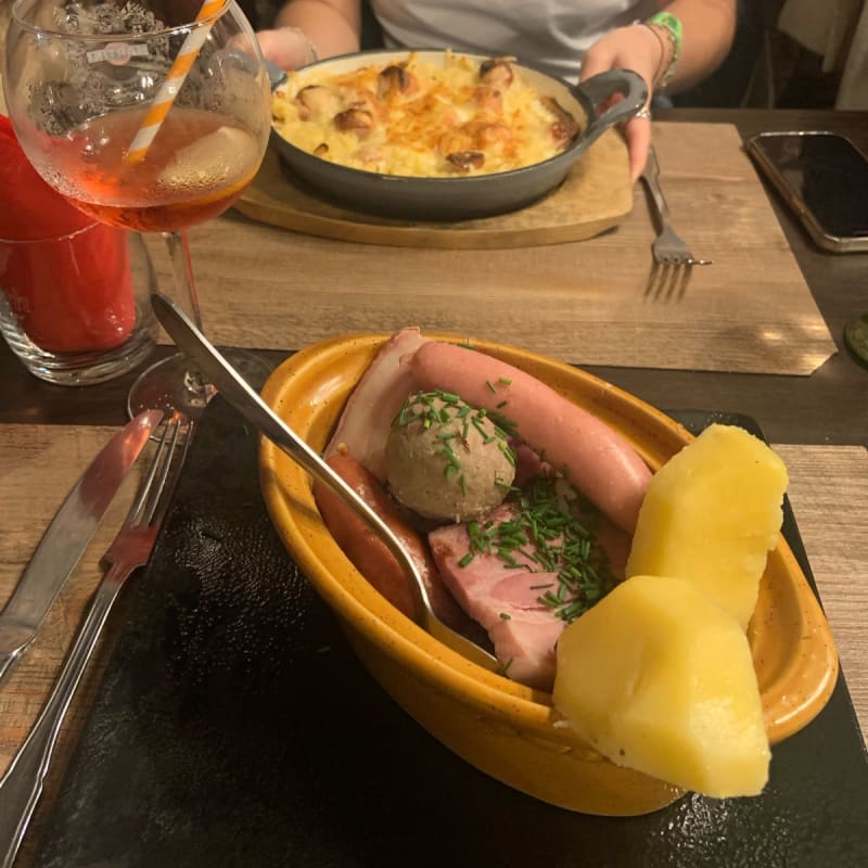 Choucroute et rostie  - Le Thomasien, Strasbourg