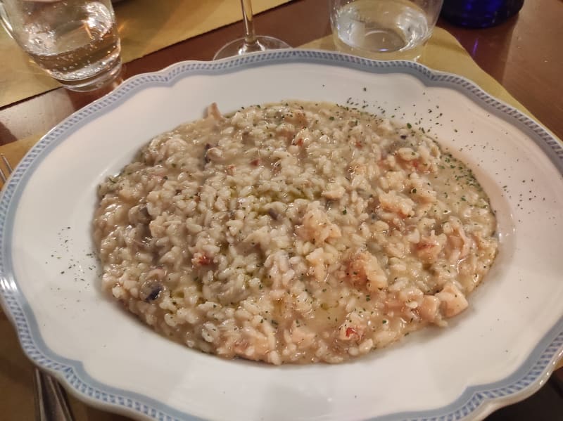 Risotto alla marinara  - Osteria Leon Bianco, Venice