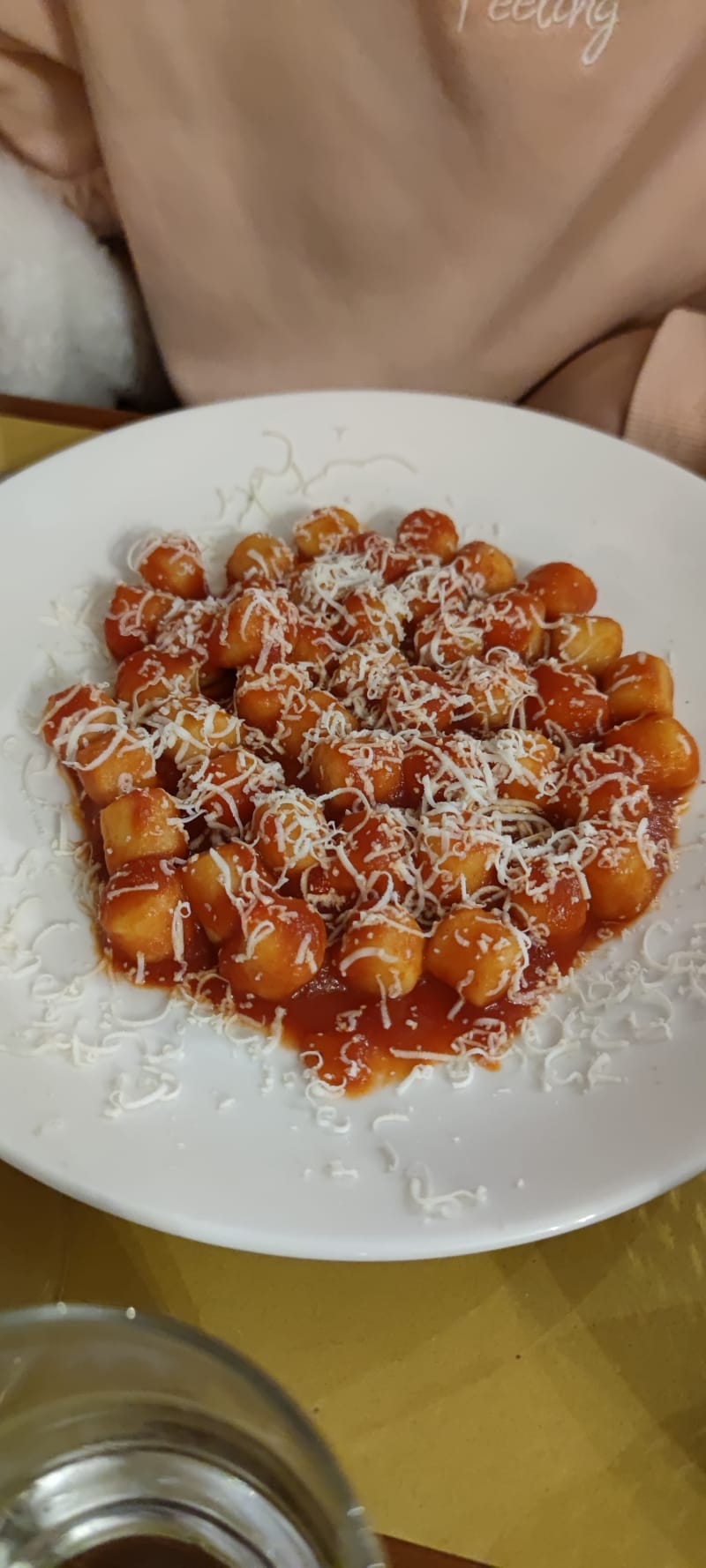 GNocchetti con pomodoro ramato e ricotta affumicata - Osteria Leon Bianco, Venice