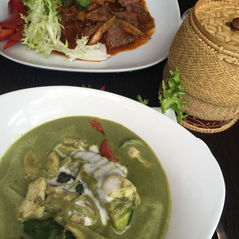 Curry vert de poulet au lait de coco  - Meilleur Coco Thaï, Paris