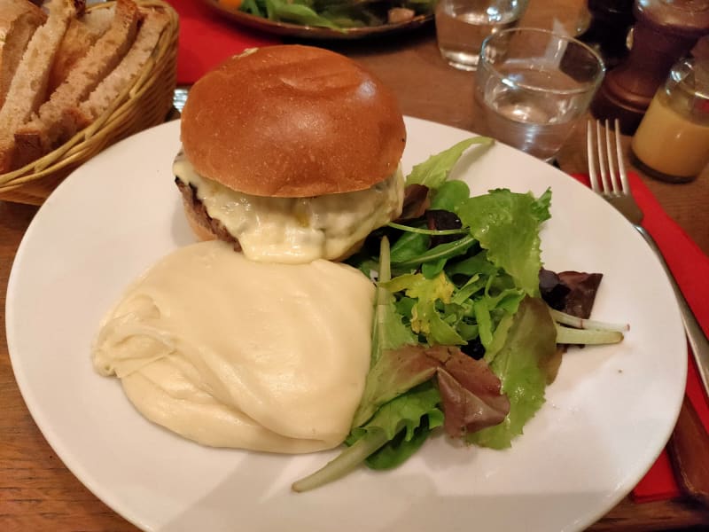 Burger alogot - Le Boui Boui, Paris