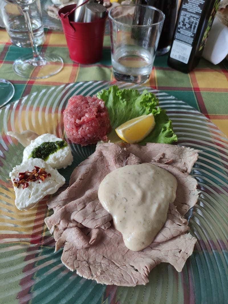 Tris di antipasti - La Locanda sul Po, Turin