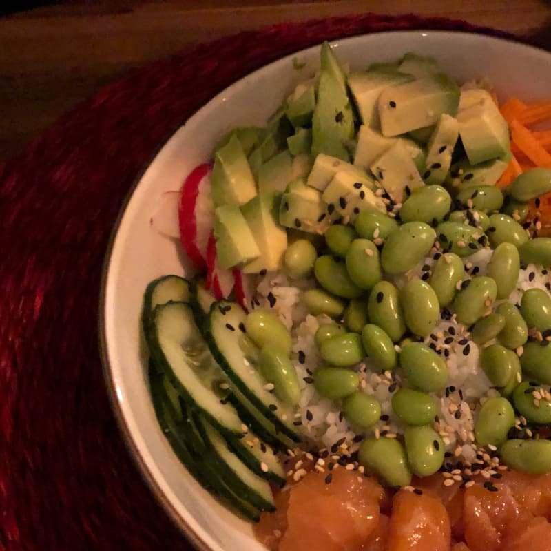 Salmon Poke - Bowlers, Madrid