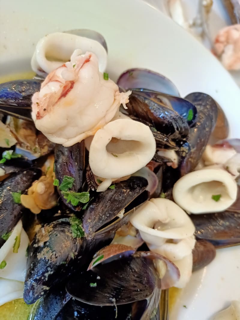 Antipasto caldo di mare - L'Ancora, Milan