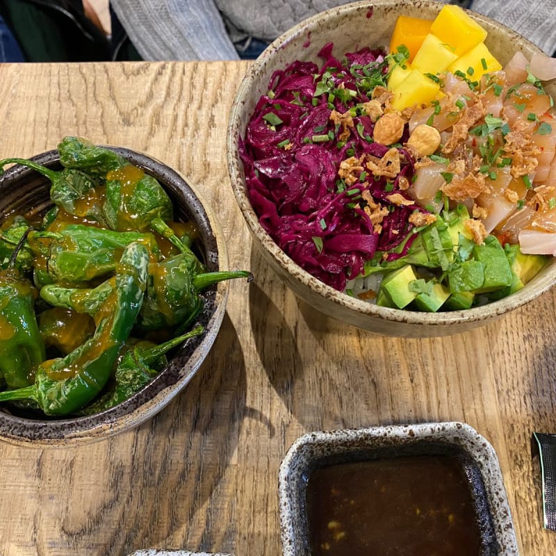 Pokebowl Mahi Mahi et padrones  - Côté Sushi Rueil, Rueil-Malmaison