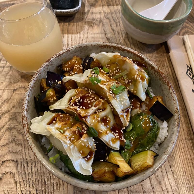 Donburi gyoza poulet - Côté Sushi Rueil, Rueil-Malmaison