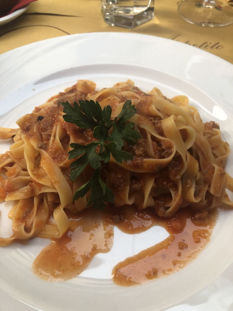 Tagliatelle al Ragù di Chianina (fatti in Casa) - Lucca in Tavola, Lucca