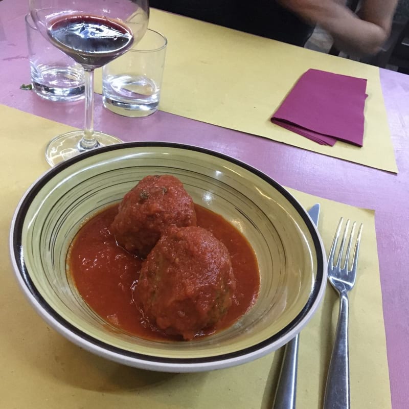 Polpette al sugo - Memè Hosteria, Rome