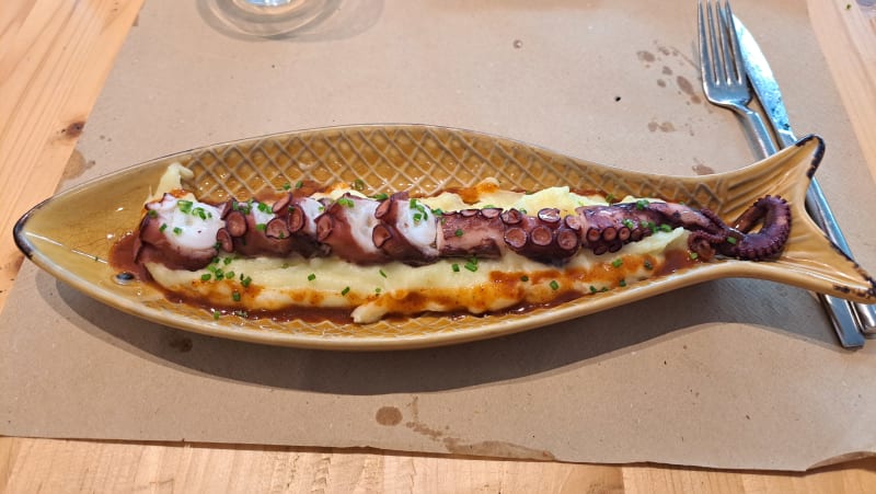 Pulpo a baja temperatura - La Platerina, Barcelona