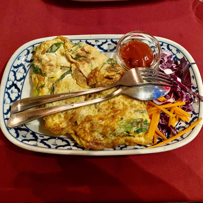 Bijgerecht: Thaise omelet. - Wasana Dee, Amersfoort