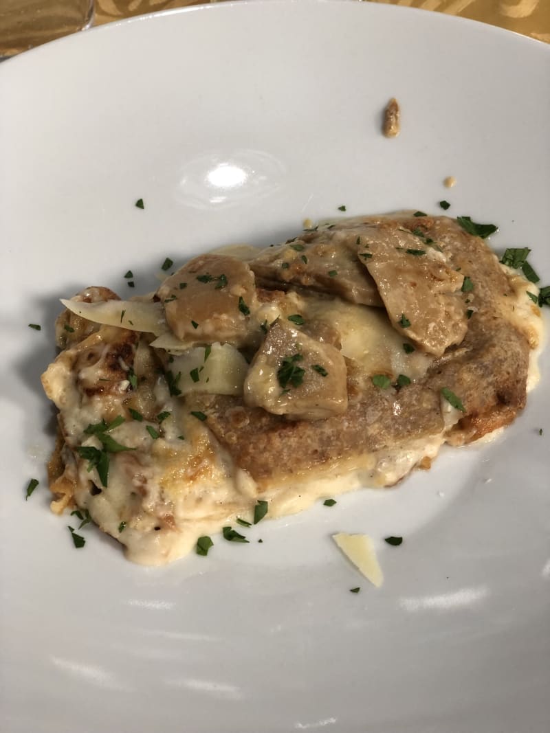 lasagnette ai funghi porcini , castagne e gherigli di noci - Il Tetto Brianzolo