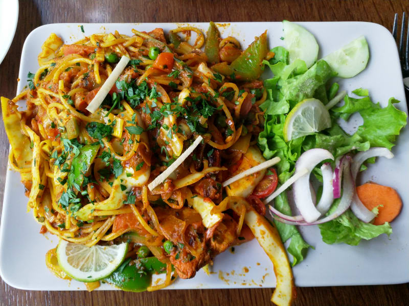 Poulet chow-mein  - Buddha, Paris