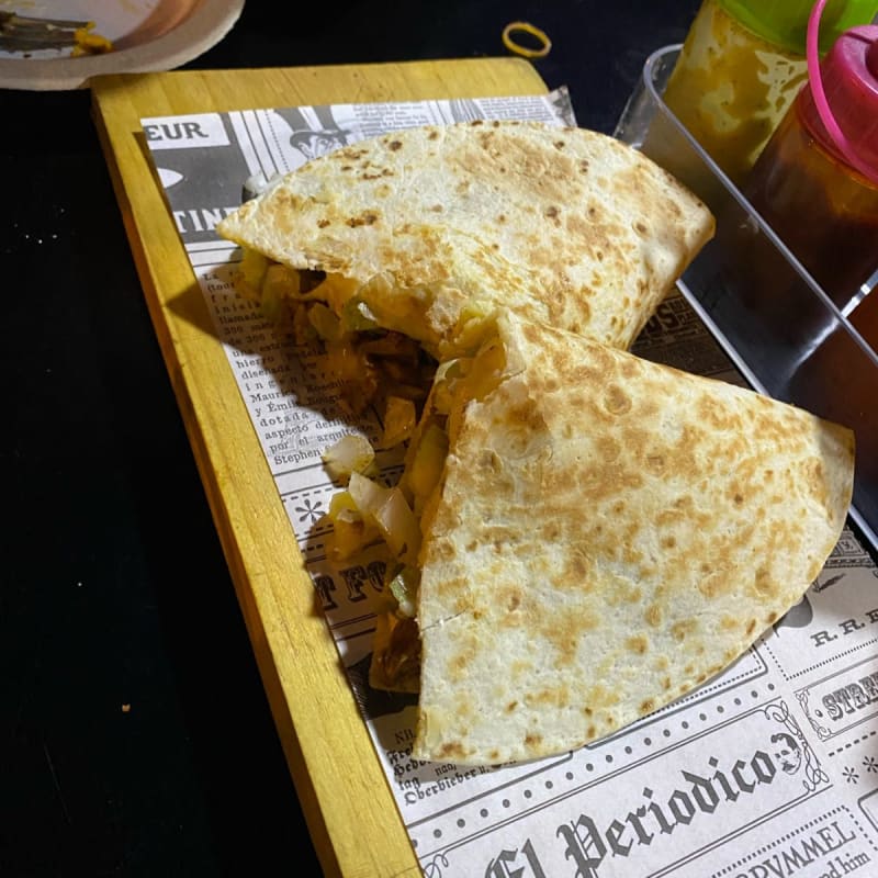 Quesadilla al pastor - #Más Que México, Barcelona