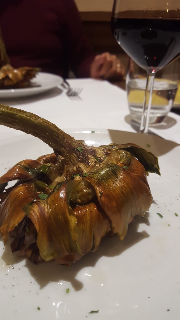 Carciofo alla Giudea - Osteria di Agrippa con Pizzeria, Rome