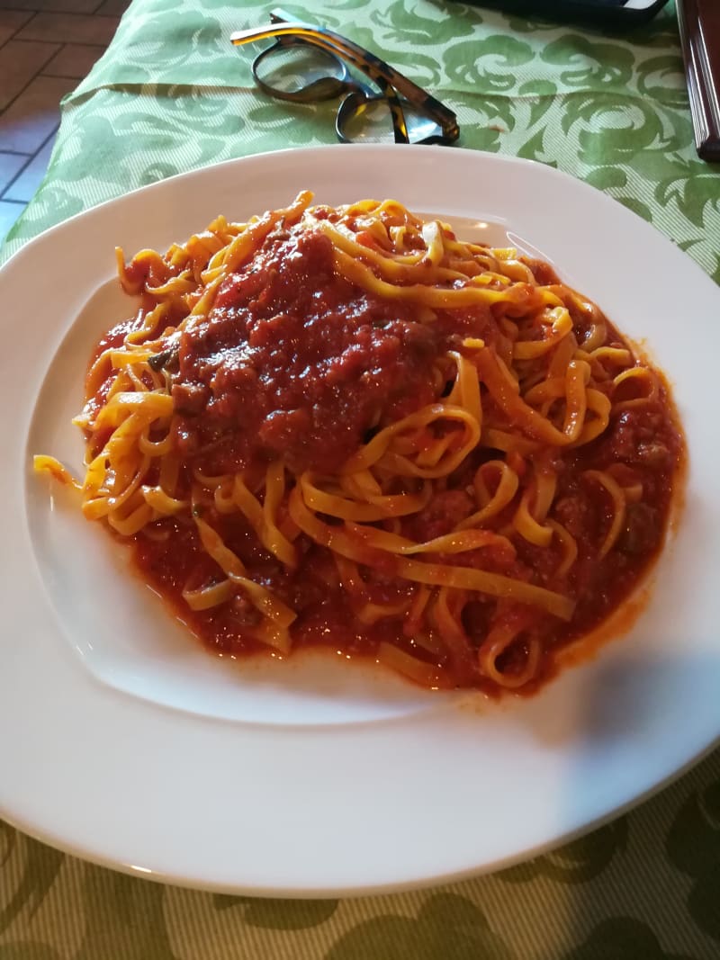 Tagliolini Al Ragù Di Cinghiale - Il Piancardato