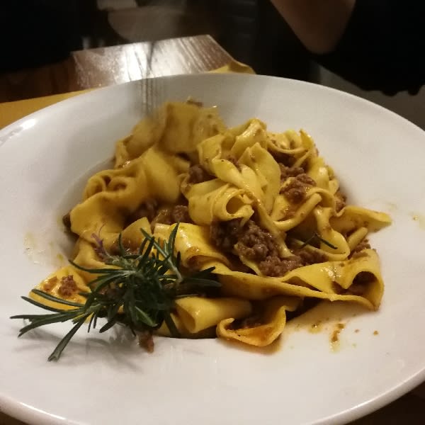 Pappardelle al cinghiale - Trattoria da i Coco Filippo, Florence