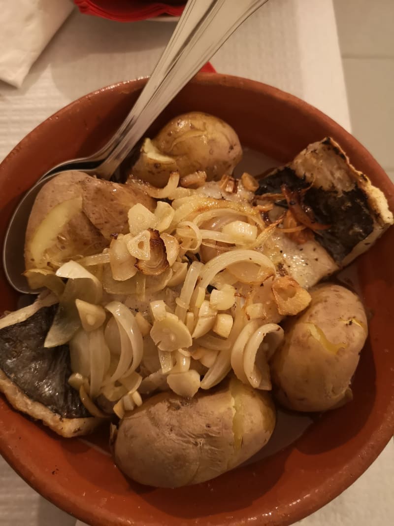 Bacalhau à Lagareiro - Casa dos Arcos, Parede