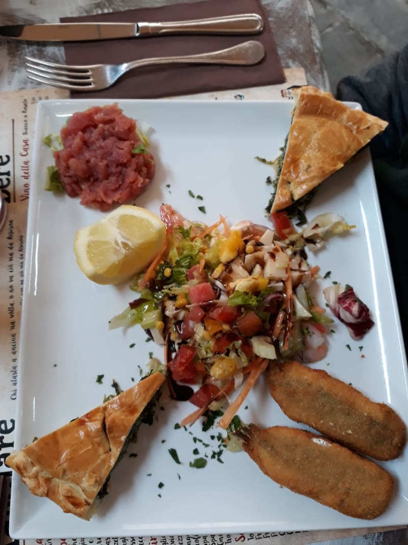 Antipasto di msre - Osteria L'Anciua Matta, Albisola Superiore