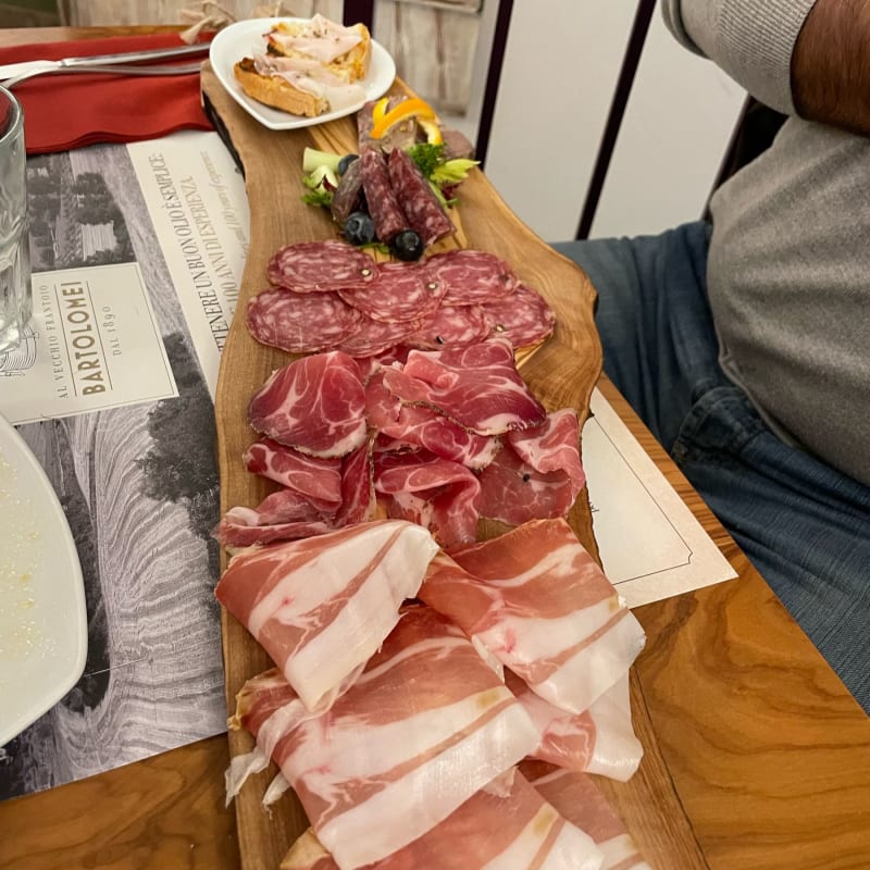 Tagliere di salumi - Bartolomei Oleoteca, Orvieto