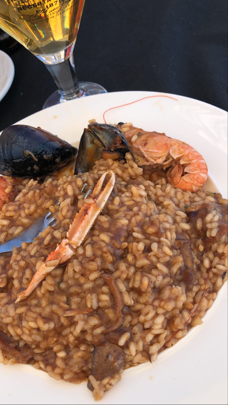 Paella de marisco - Les Barques Vilafortuny, Cambrils