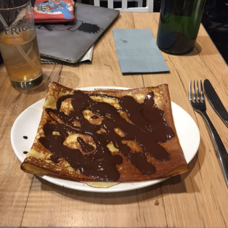 Crêpe chocolat - Crêperie L'Atelier Artisan Crêpier - Les 4 Temps, Puteaux