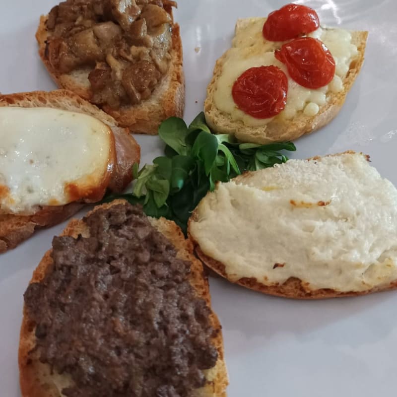 Bruschette assortite - Ristorante Il Fiore, Città di Castello