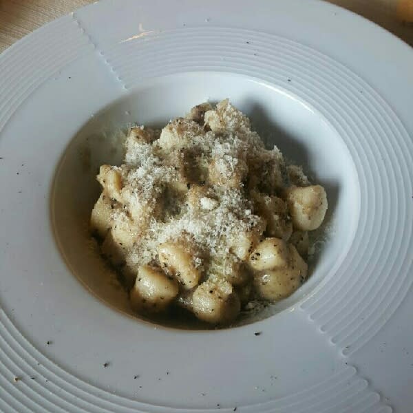 gnocchi al tartufo - Villa Elda, Assisi