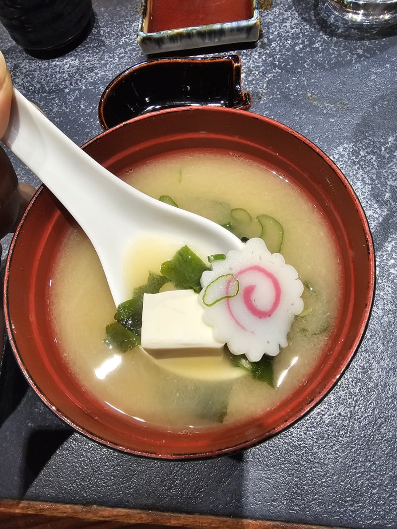 Soupe miso au tofu  - Kamome - Mövenpick Hôtel, Geneva