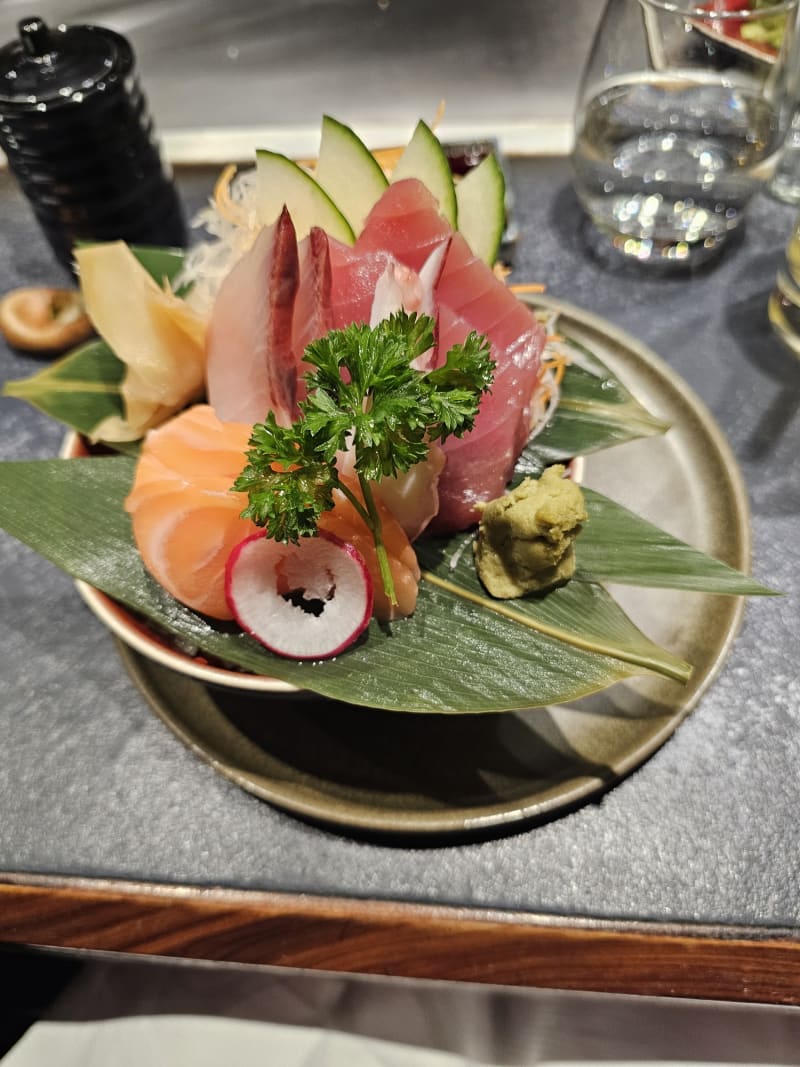 Sashimi moriawase - Kamome - Mövenpick Hôtel, Geneva