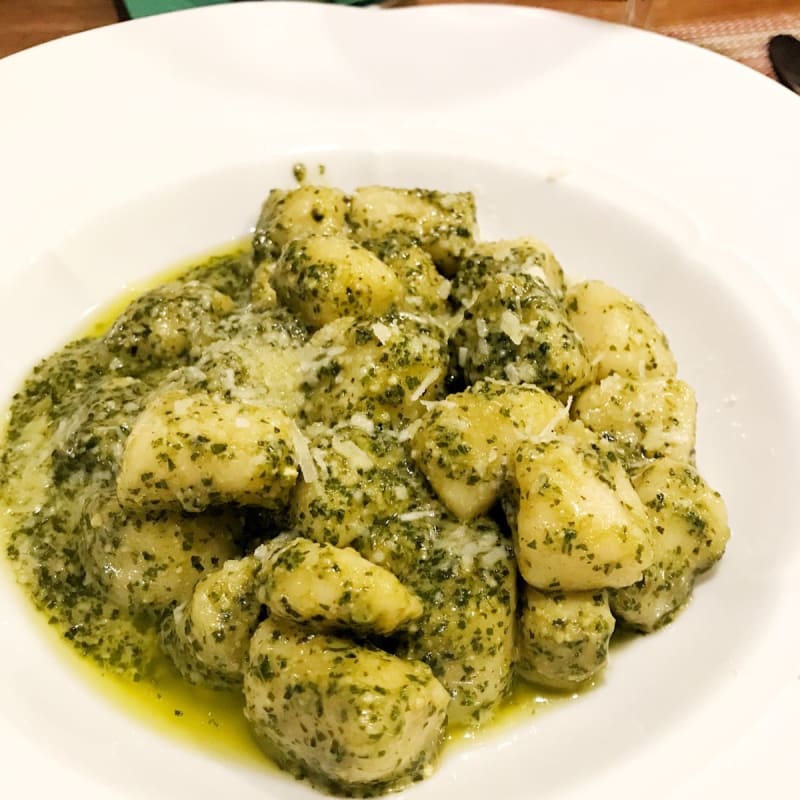 Gnocchi di Pesto - La Cucina del Ghianda, Florence