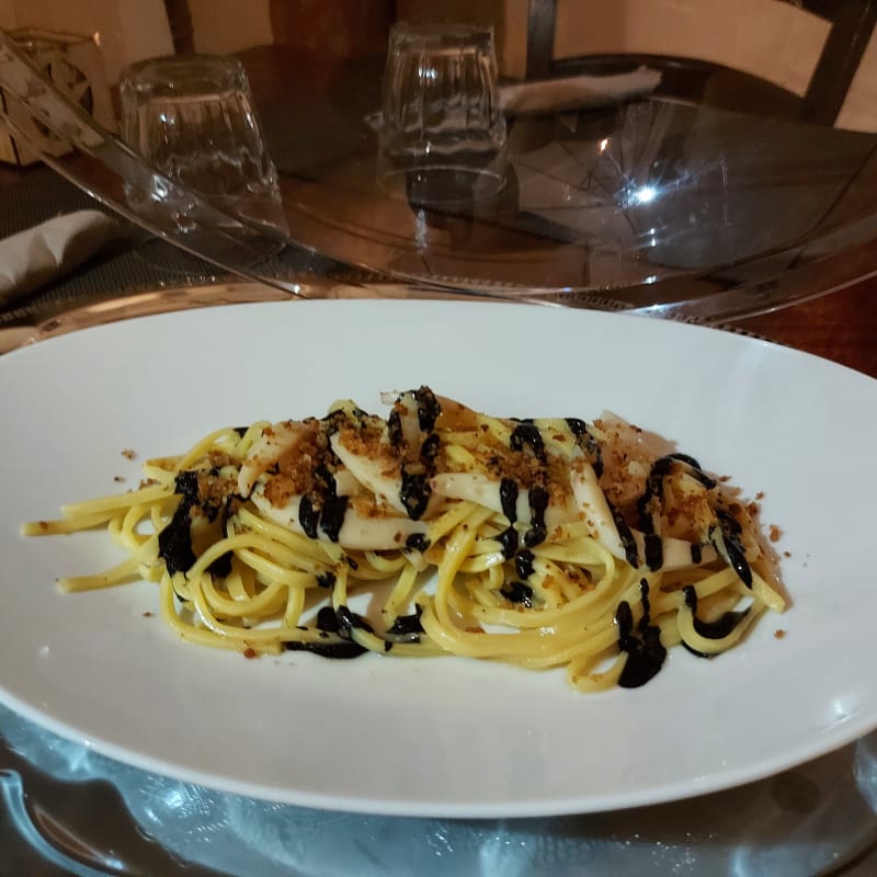 Tagliolini al nero di seppia - Dal Picciotto, Perugia