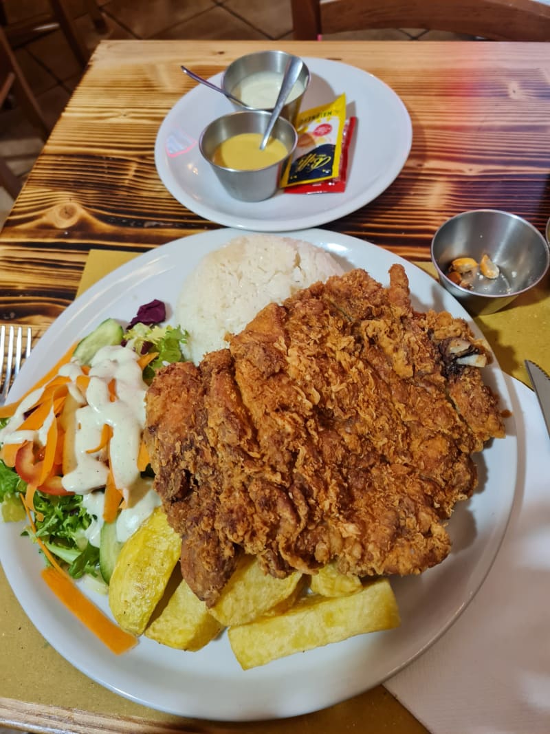 Pollo broaster - Gusto Perù, Rome