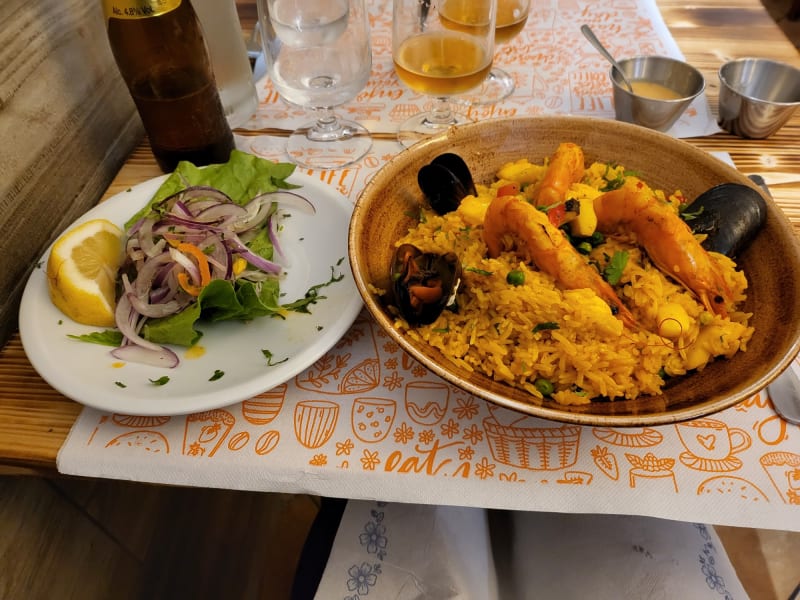 Arroz con mariscos  - Gusto Perù, Rome