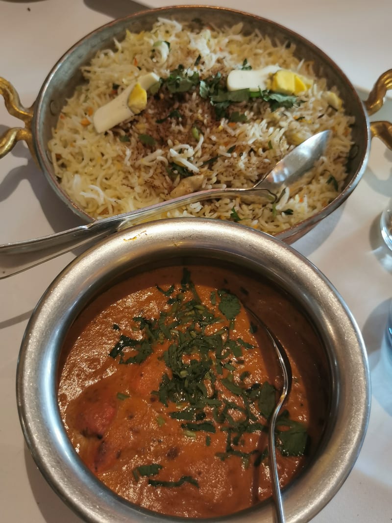 Chicken Malai Masala et Mutton briyani - Kirane's, Paris