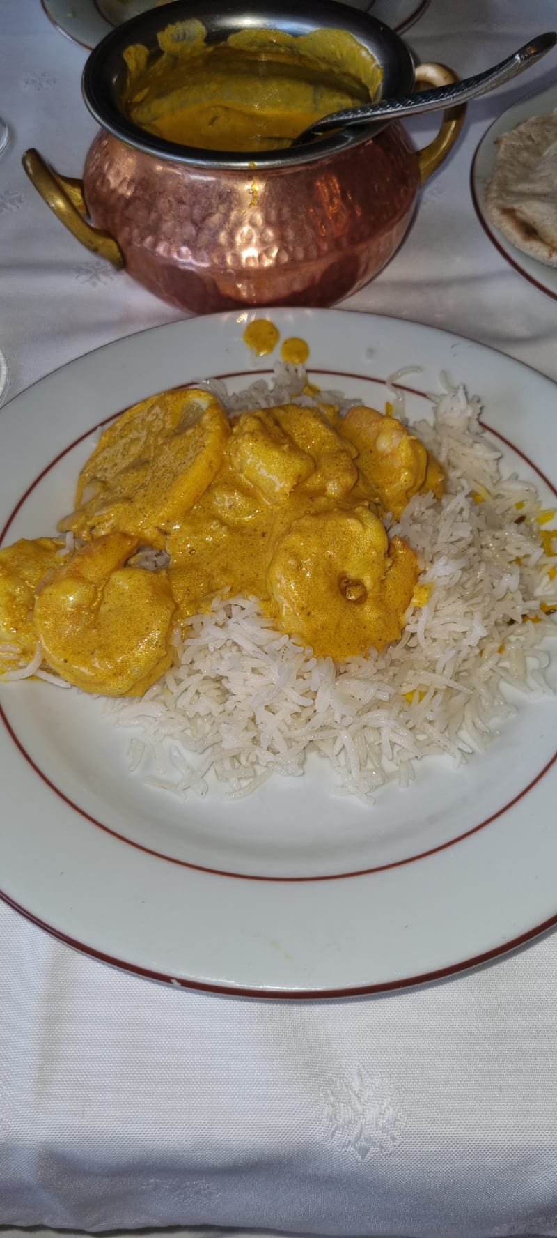 Crevettes  Korma - Samsara, Le Blanc-Mesnil