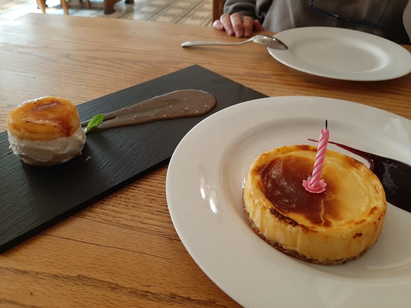 Tarta de queso - SAGARDI en Euskal Etxea, Madrid