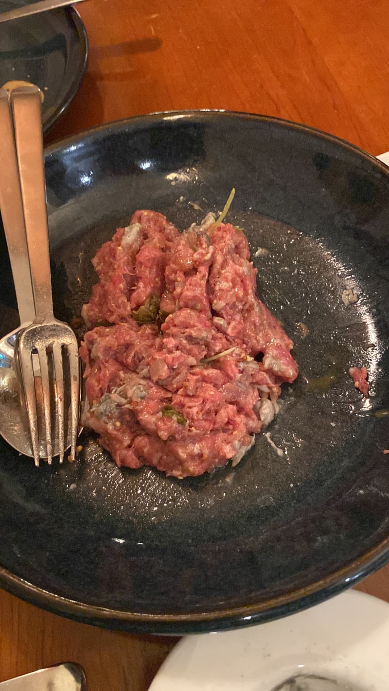 Mertolenga (Bio) Beef Tartare from our Farm | 60 days of maturation - Meson Andaluz Lisboa, Lisbon