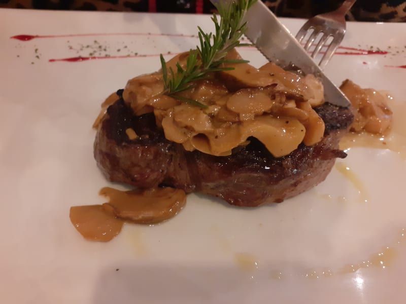 Filetto  Ai Funghi  Porcini  - Il Giardino del Papero, Viterbo