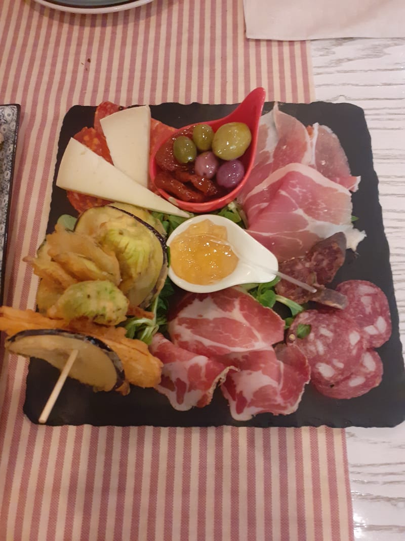 Tagliare  di Salumi  e Formaggi  - Il Giardino del Papero, Viterbo