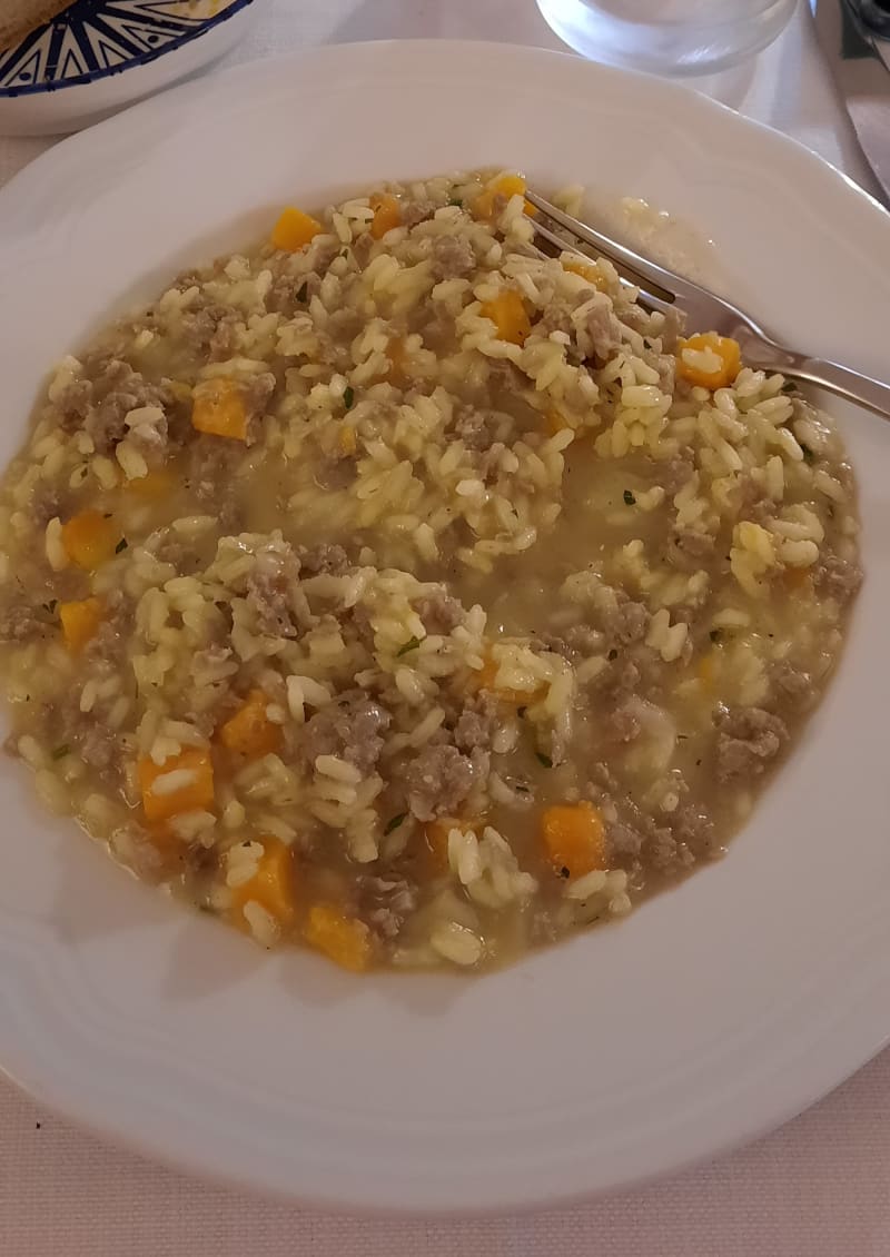 risotto salsiccia zucca e zafferano.jpg - Sapori di Casa, Aosta