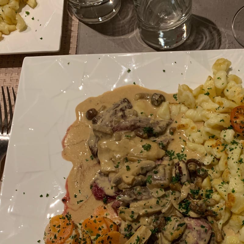 Onglet de bœuf aux champignons - Au Passé Retrouvé, Strasbourg